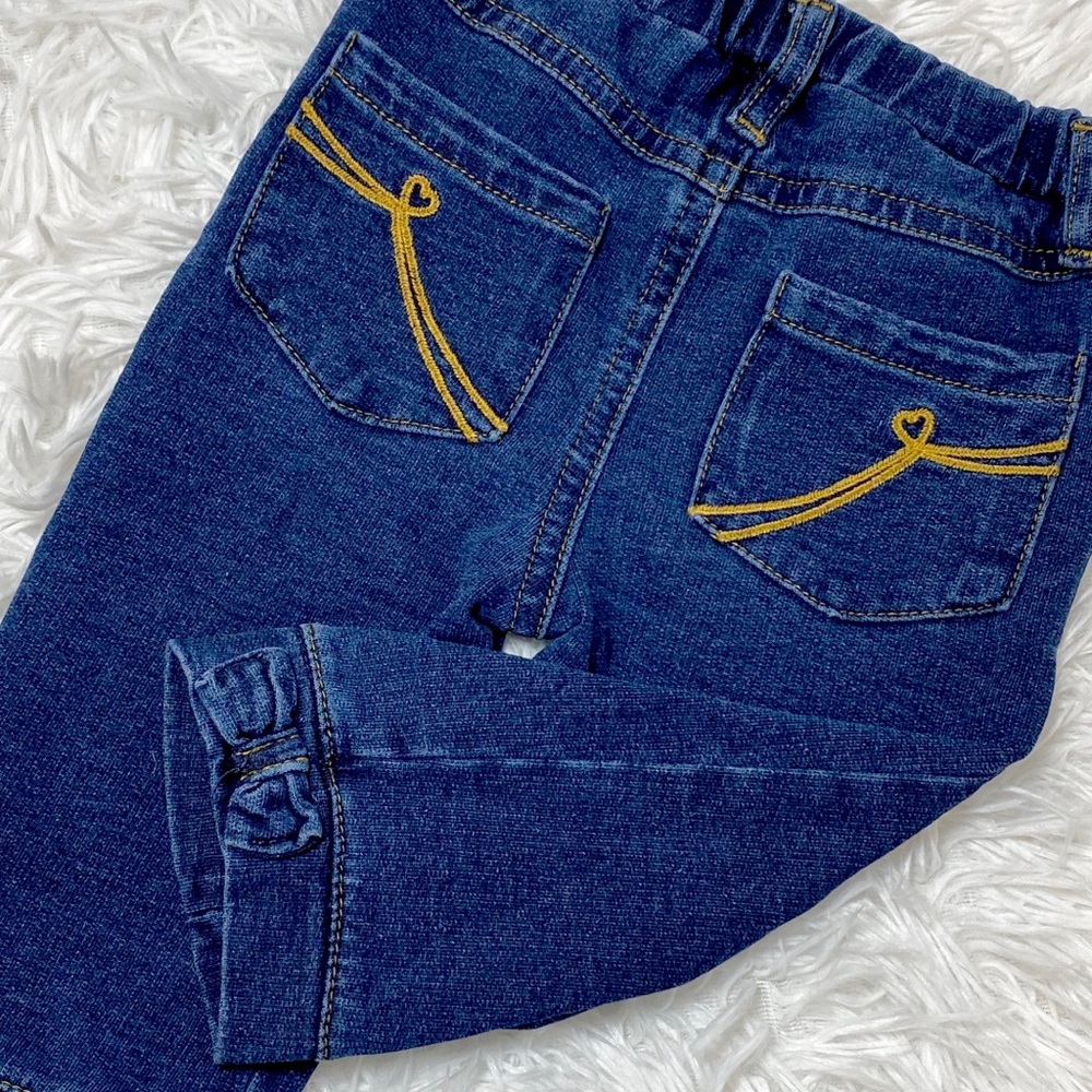 TCP Baby Girl Jeans, bows on ankles size 6-9M
